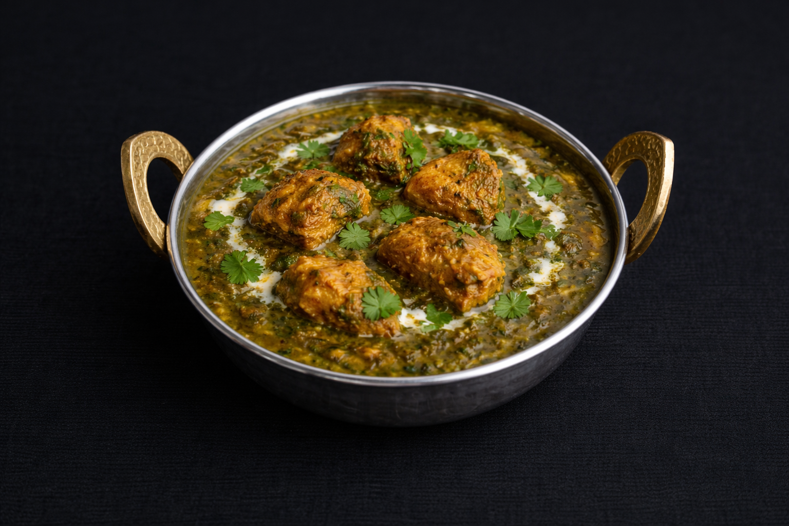 Saag Curry - Swagat Winnipeg spinach dish